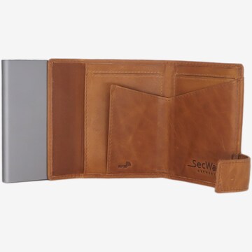 SecWal Wallet in Brown