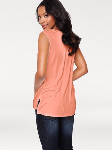 heine Shirttop 'Linea Tesini' in Orange