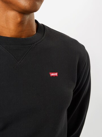 LEVI'S ® - Ajuste regular Sudadera 'The Original HM Crew' en negro