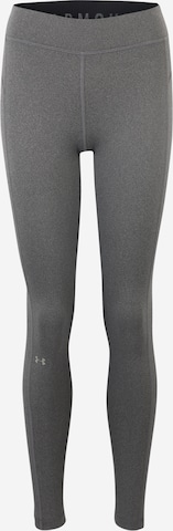 UNDER ARMOUR Skinny Športové nohavice - Sivá: predná strana