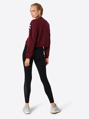 Urban Classics Skinny Leggings in Zwart: terug