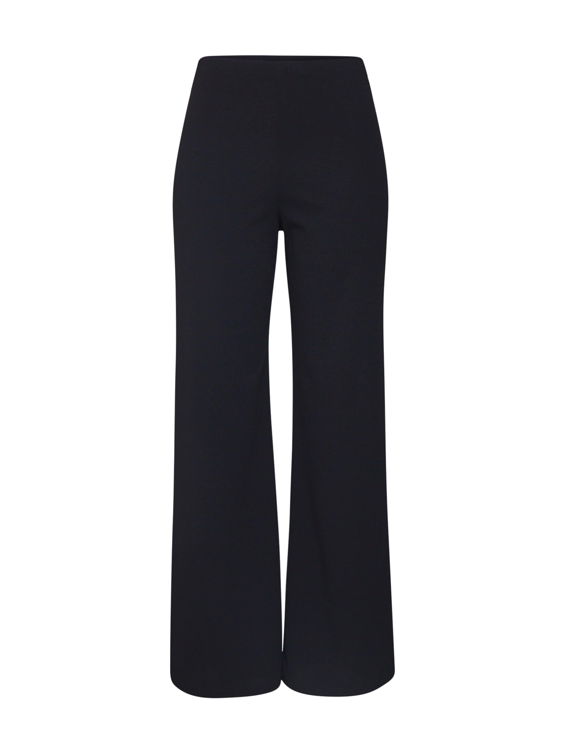 Wide leg Pantaloni &#x27;GLUT&#x27; di SISTERS POINT in nero: frontale