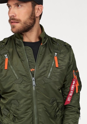 ALPHA INDUSTRIES Overgangsjakke 'Falcon II' i grønn