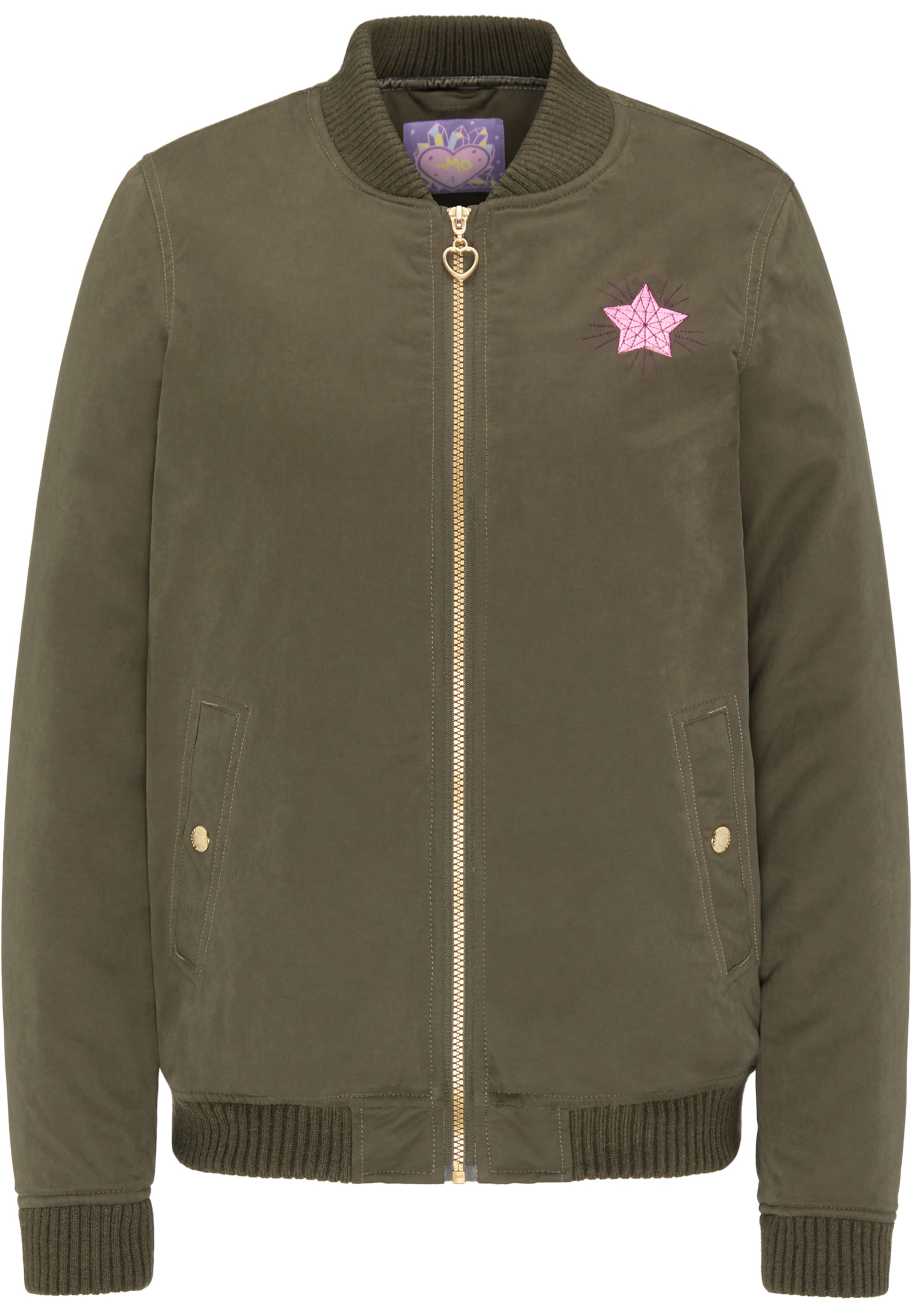 MYMO Átmeneti dzseki - zöld: elől