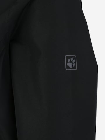 JACK WOLFSKIN Outdoorová bunda 'Stormy Point' - Čierna