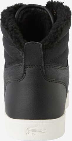 Baskets hautes LACOSTE en noir