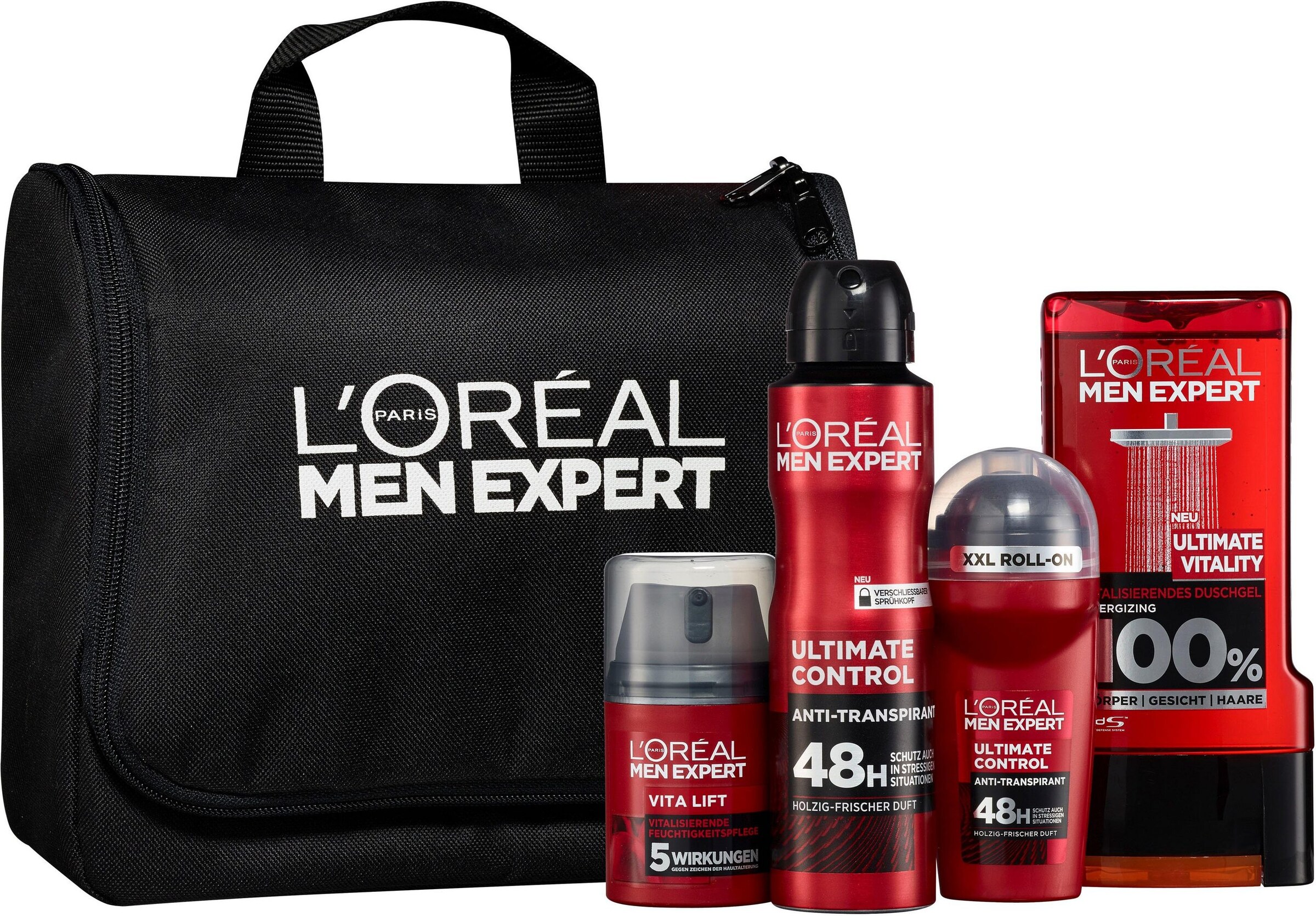 L Oreal Paris Men Expert Geschenkset Vita Lift Premium In Rot About You