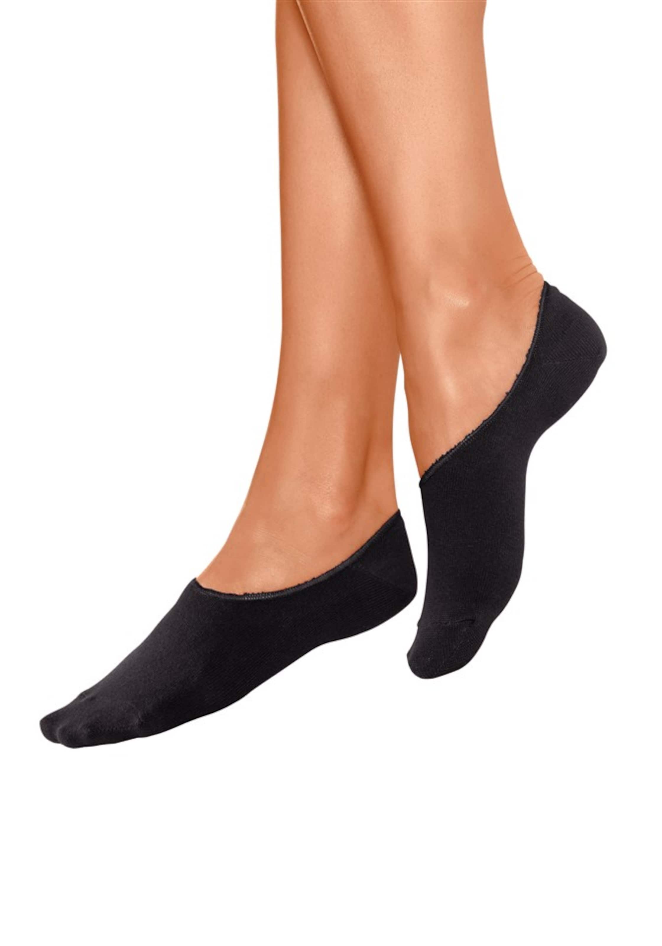 H.I.S Regular Enkelsokken in Zwart: voorkant