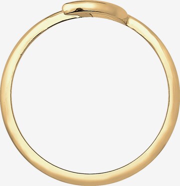 ELLI Ring 'Halbmond' in Goud