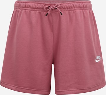 Nike Sportswear Szabványos Nadrág - lila: elől