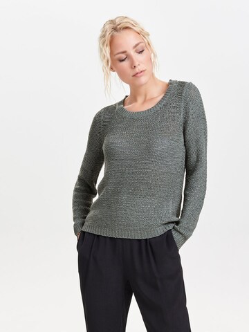 ONLY Sweater 'ONLGeena' in Grey: front