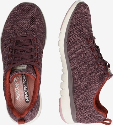 SKECHERS Tenisky 'Flex Appeal 3.0' – červená: boční strana