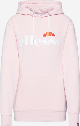 Sweat-shirt 'Torices' ELLESSE en rose : devant