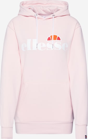 ELLESSE Sweatshirt 'Torices' in orange / rosa / rot / weiß, Produktansicht