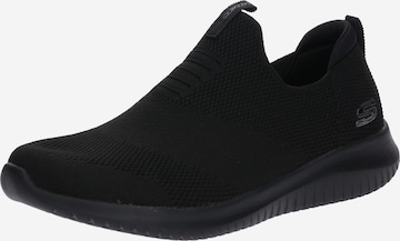 SKECHERS Slip on boty – černá: přední strana