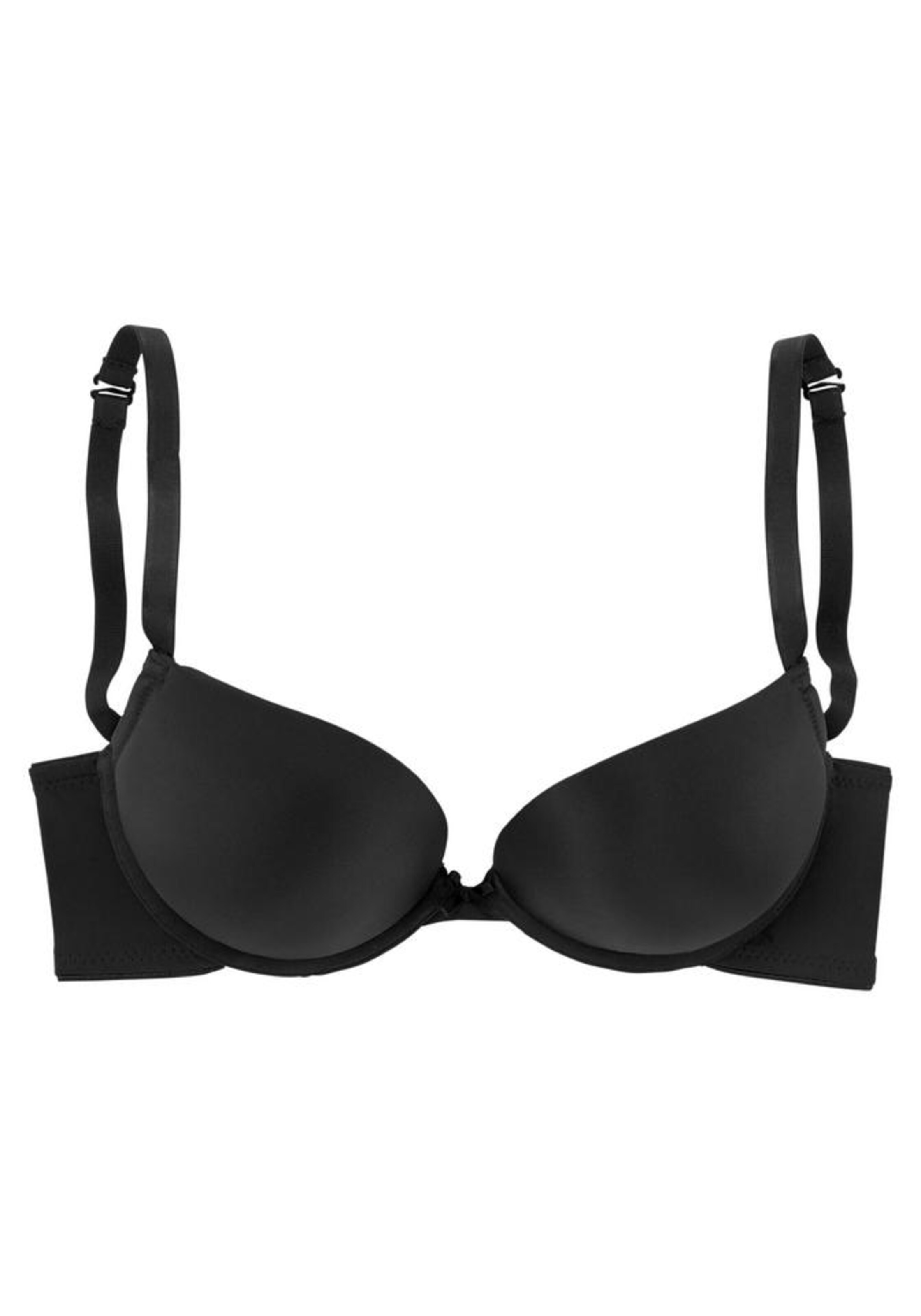 LASCANA - Push-up-BH in schwarz