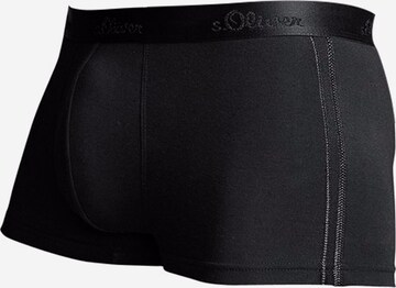 s.Oliver Boxershorts in Zwart: voorkant