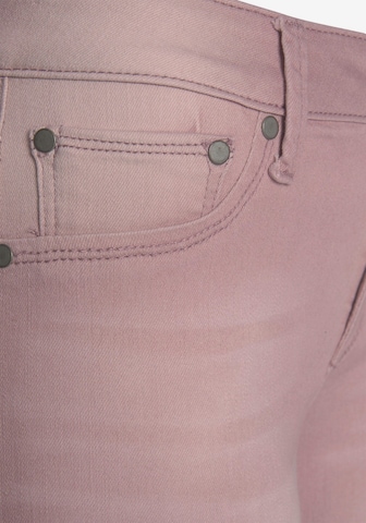 LASCANA - Skinny Calças de ganga em rosa