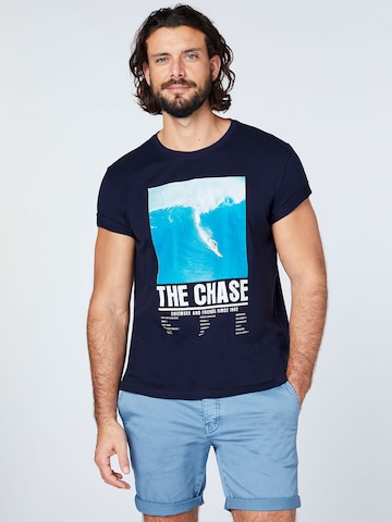 CHIEMSEE Regular fit Functioneel shirt in Blauw: voorkant