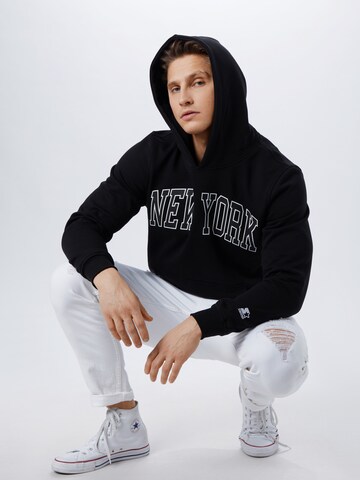 Starter Black Label Regular Fit Sweatshirt 'New York' in Schwarz