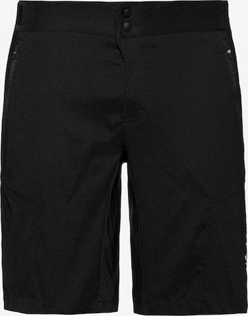 Löffler Regular Workout Pants in Black: front