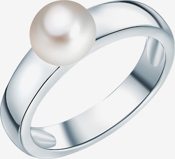 Valero Pearls Ring in Silver: front