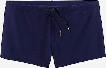 BENCH Boxerbadehose mit Außenkordel in Blau: predná strana