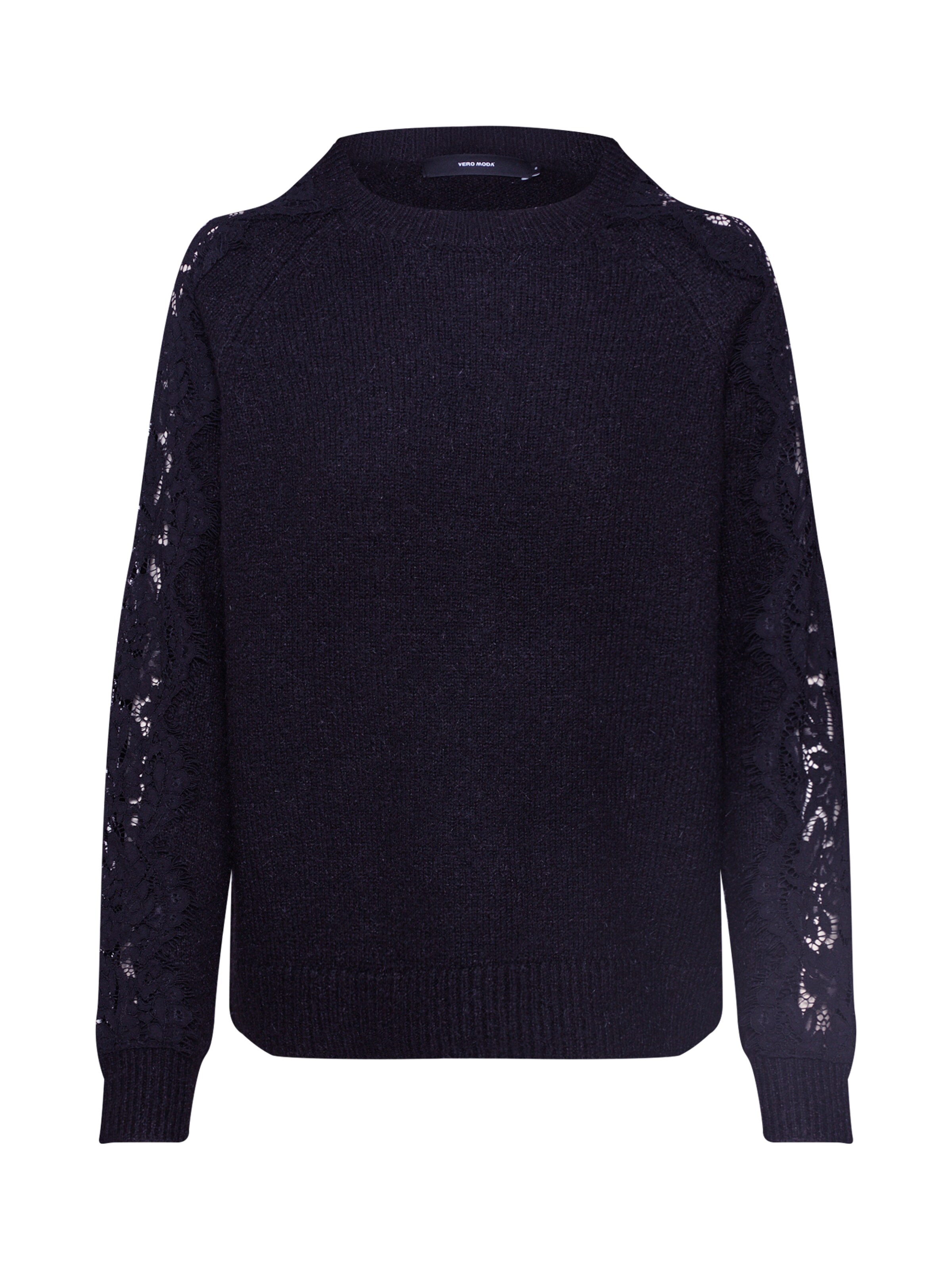 VERO MODA - Trui 'Merla' in de kleur Zwart