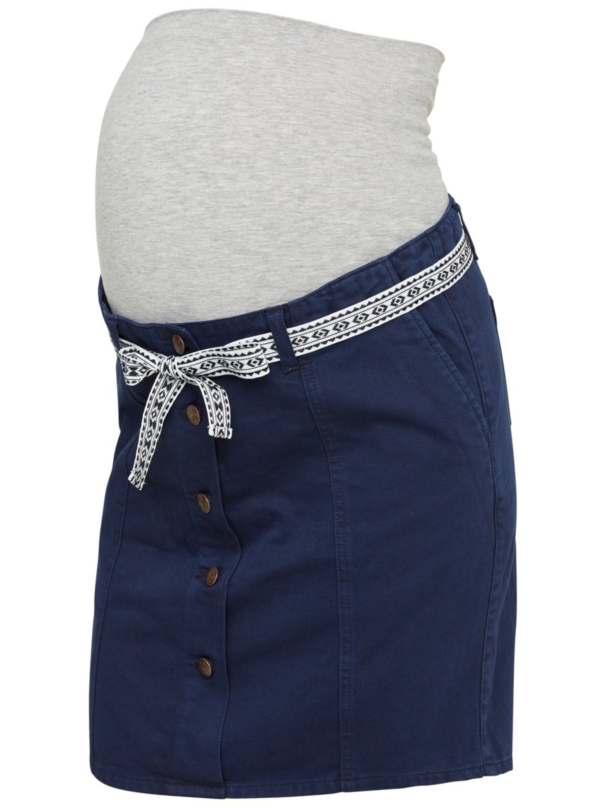 MAMALICIOUS - Rok in de kleur Ultramarine blauw