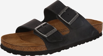 BIRKENSTOCK Pantofle 'Arizona' – černá: přední strana