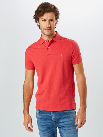 T-Shirt Polo Ralph Lauren en rouge : devant