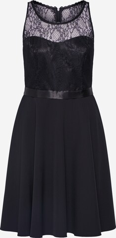 VM Vera Mont Cocktail Dress in Black: front