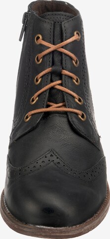 JOSEF SEIBEL Lace-Up Ankle Boots 'Sienna' in Black