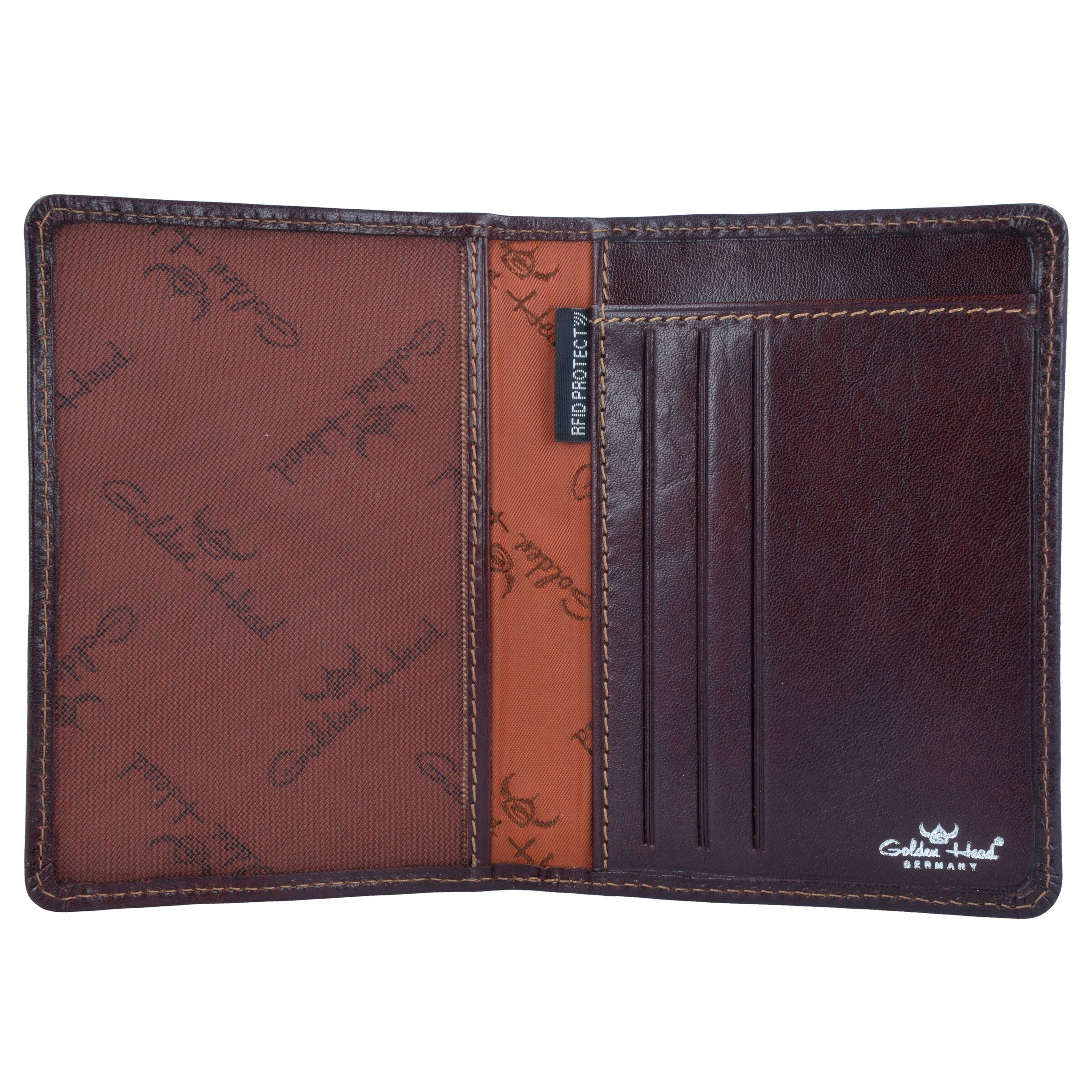 Astuccio 'Colorado' di GOLDEN HEAD in marrone