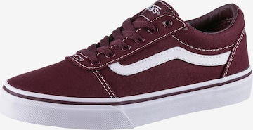 VANS Sneakers in Red: front