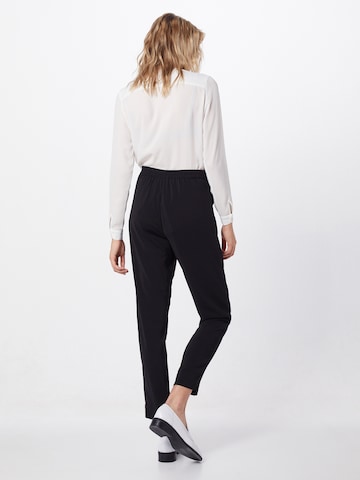 SAINT TROPEZ Regular Trousers in Black: back