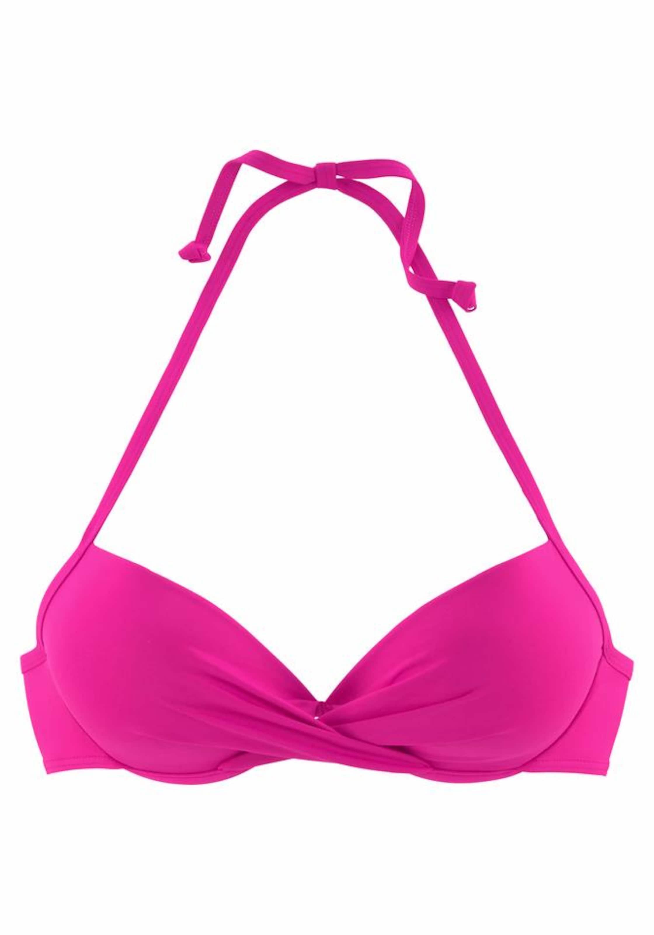 s.Oliver Bikini top 'Spain' in Pink: front