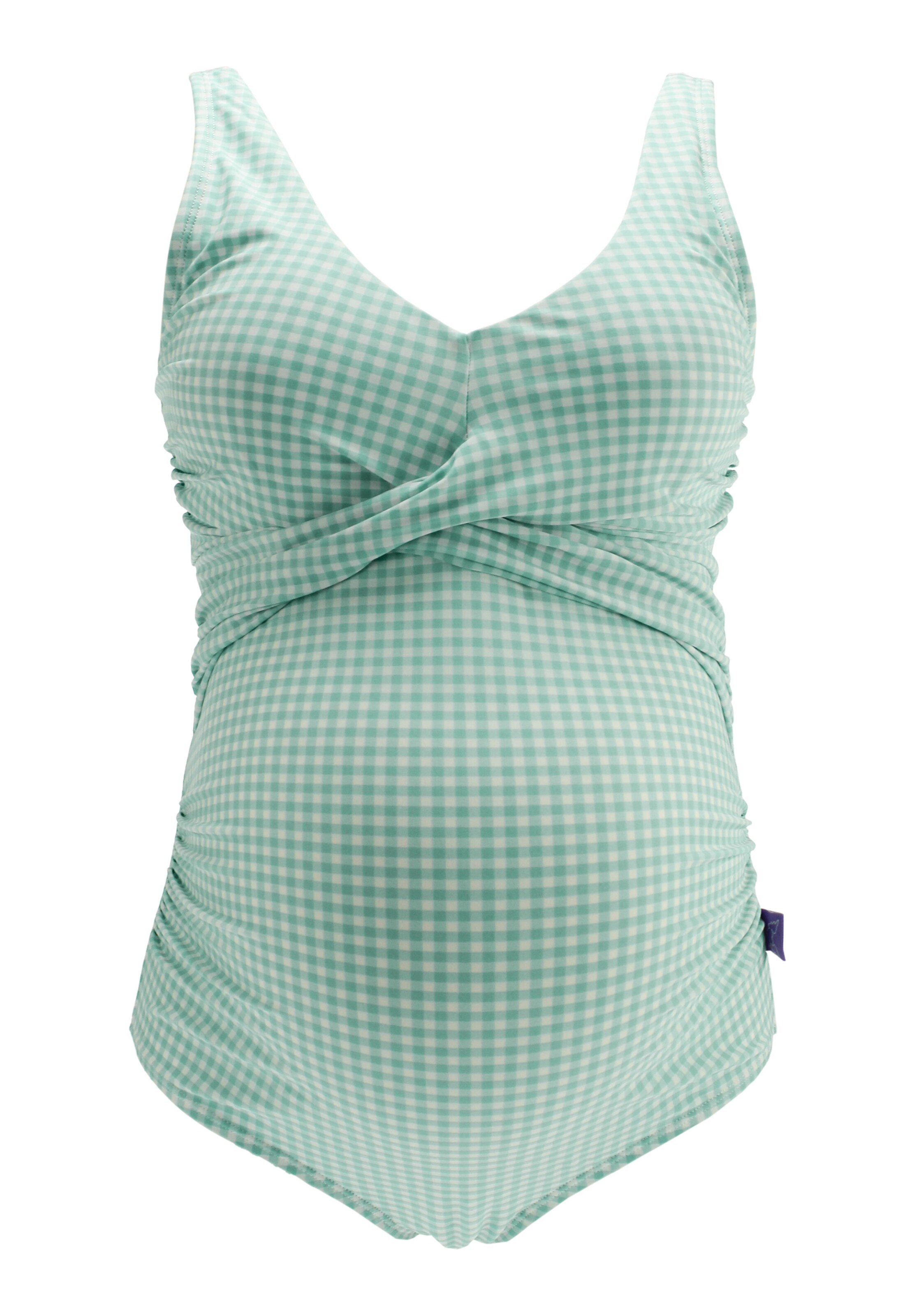 petit amour - Umstandsbadeanzug 'Aurelia' in grün