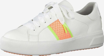 TAMARIS Athletic Lace-Up Shoes in White: front