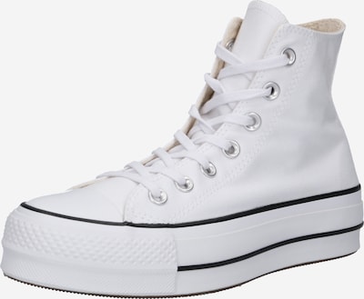 CONVERSE Sneaker high 'Chuck TayIor All Star' i sort / hvid, Produktvisning