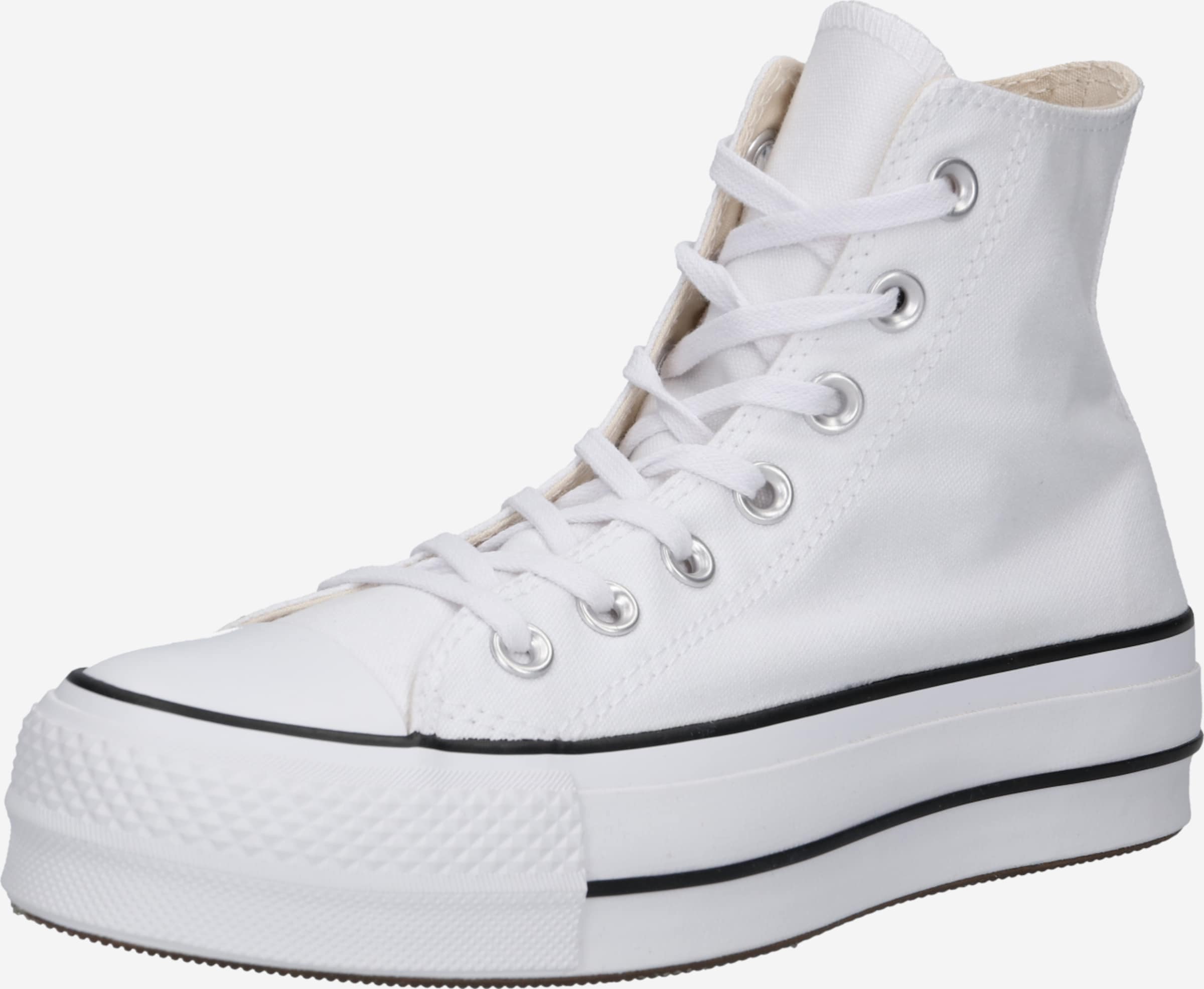 mengsel pin Observatie CONVERSE Sneakers hoog 'Chuck Taylor All Star' in Wit | ABOUT YOU