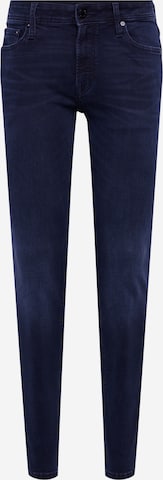 Skinny Jeans 'Liam' de la JACK & JONES pe albastru: față