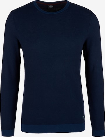 s.Oliver Pullover in Blau: predná strana