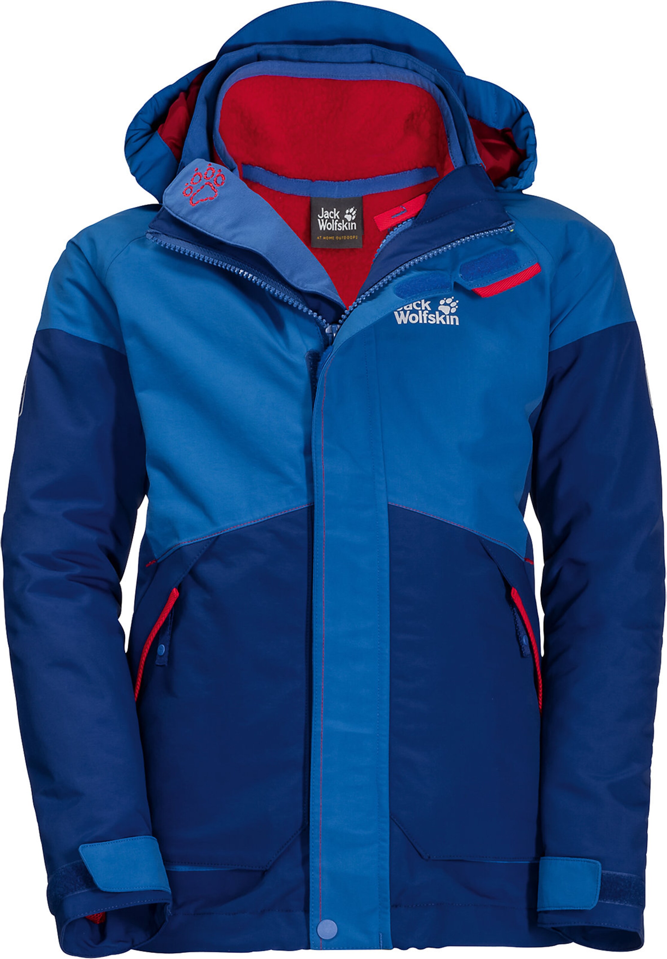 JACK WOLFSKIN - Funktionsjacke 'B Polar Wolf' in blau
