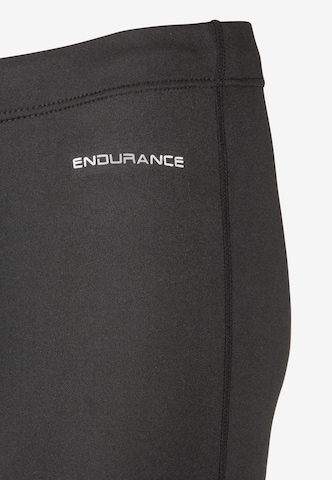 ENDURANCE - Skinny Calças de desporto 'Zaragosa' em cinzento
