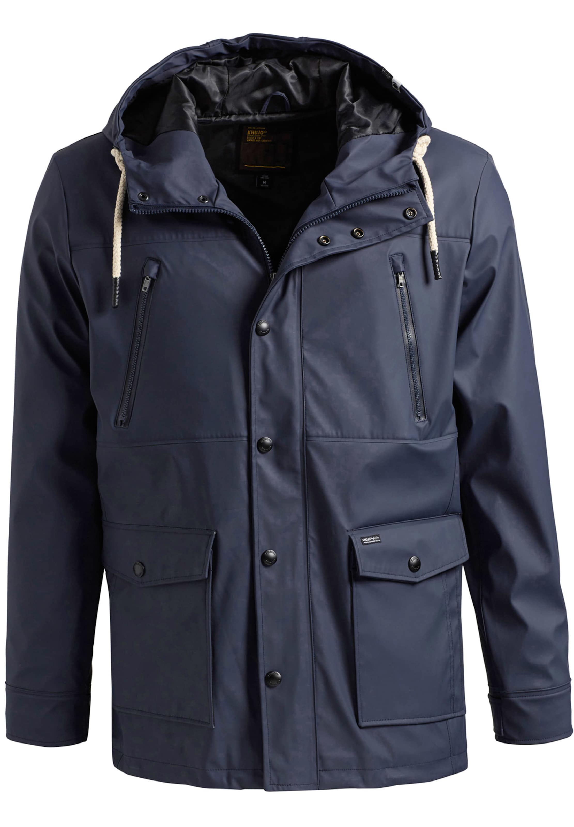 khujo - Tussenjas 'CLYDE' in de kleur Blauw