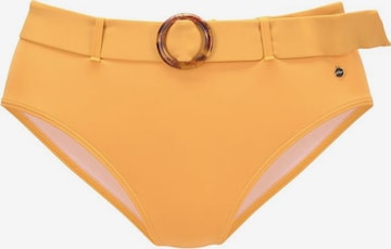 Pantaloncini per bikini 'Rome' di s.Oliver in giallo: frontale