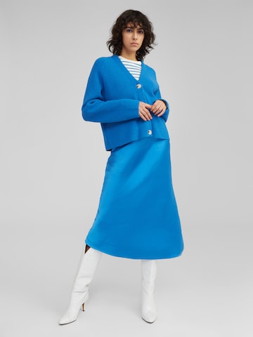 EDITED Strickjacke 'Logan' in Blau