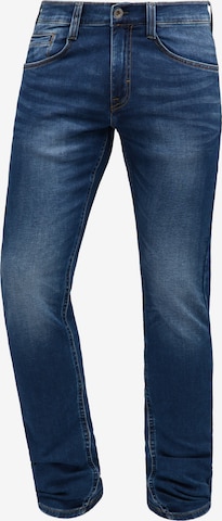Slimfit Jeans 'Oregon' de la MUSTANG pe albastru: față