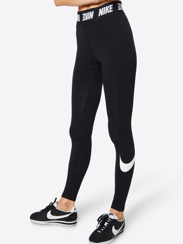 Nike Sportswear Skinny Leggings in Schwarz: Vorderseite